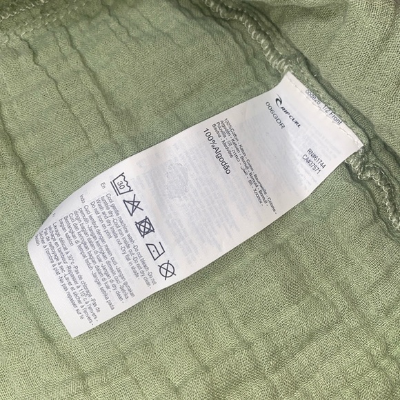 Rip curl surf girls L 100% cotton gauze dress - Picture 6 of 9